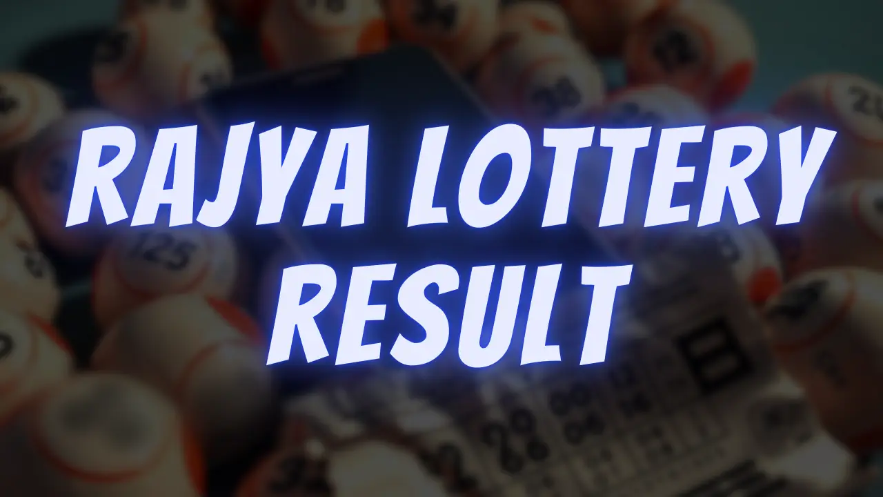 rajya lottery result