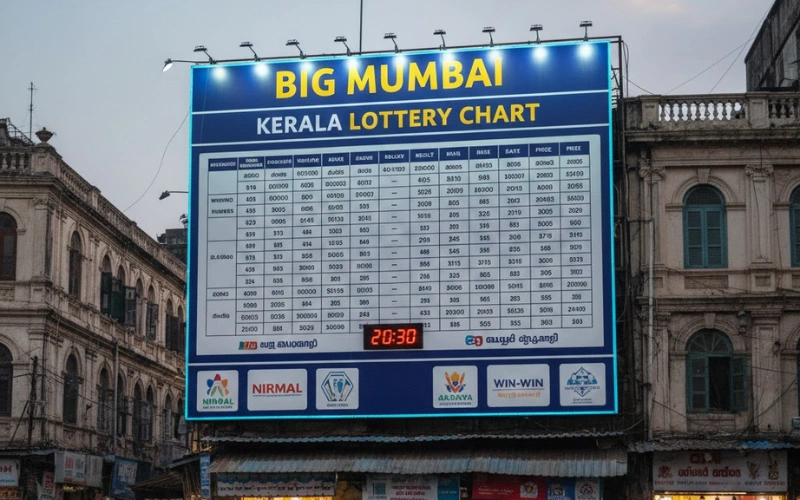 Kerala Lottery Chart at Big Mumbai featured image